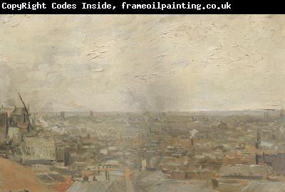 Vincent Van Gogh View of Paris from Montmartre (nn04)